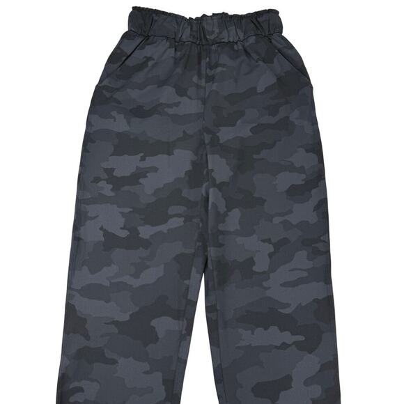 LULULEMON Keep Moving Pant 7/8 High-Rise Sz 2 Incognito Camo Multi Grey - Picture 6 of 10